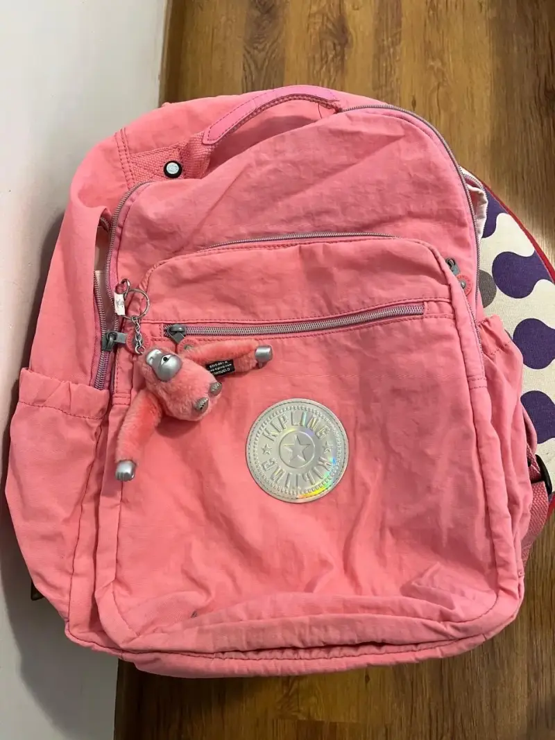 Mochila Kipling rosada - 1