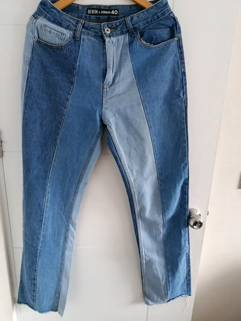 Jeans bicolor - 1