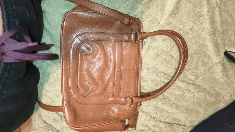Bolso de cuero marrón Etienne Aigner - 1