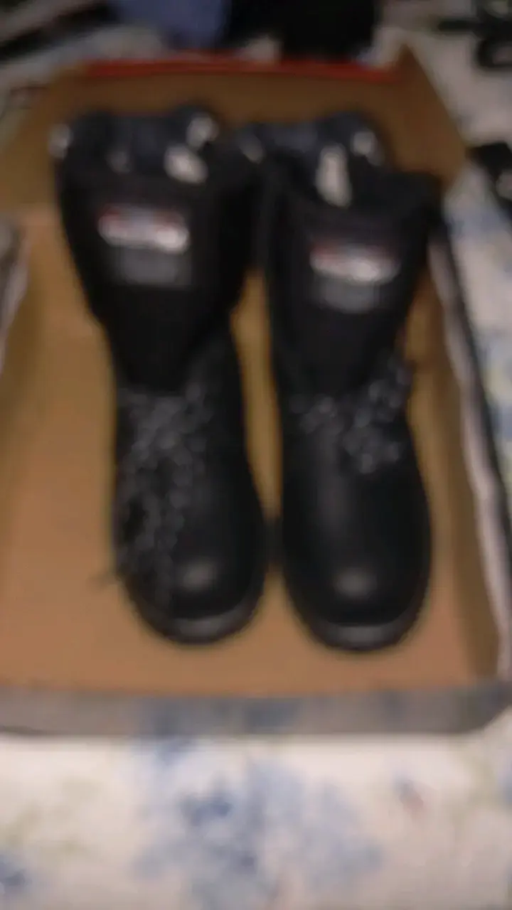 Botas de trabajo negras con aislamiento térmico, - 5