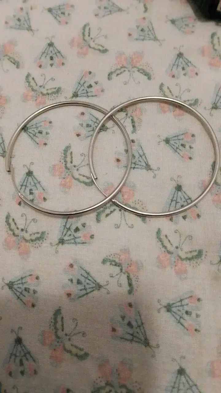 Aros de Plata ley 925 - 2