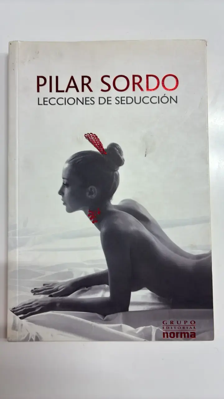 Libro 'Lecciones de Seducción' de Pilar Sordo