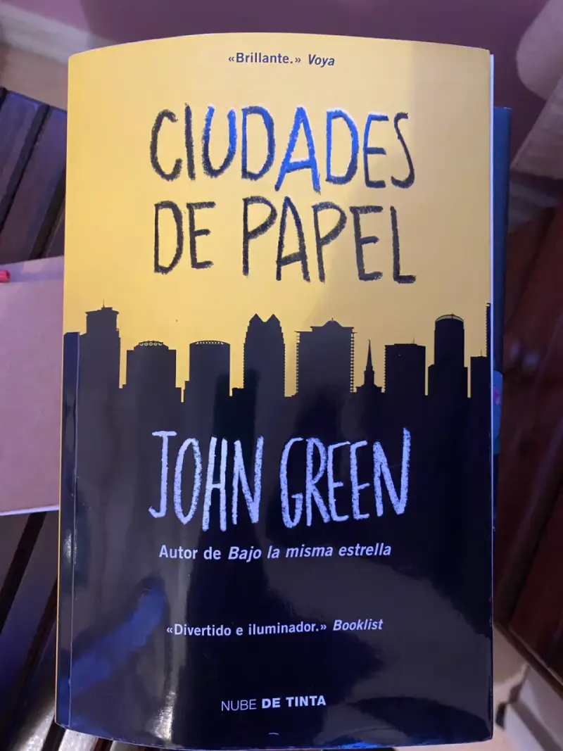 Libro 'Ciudades de Papel' de John Green - 1