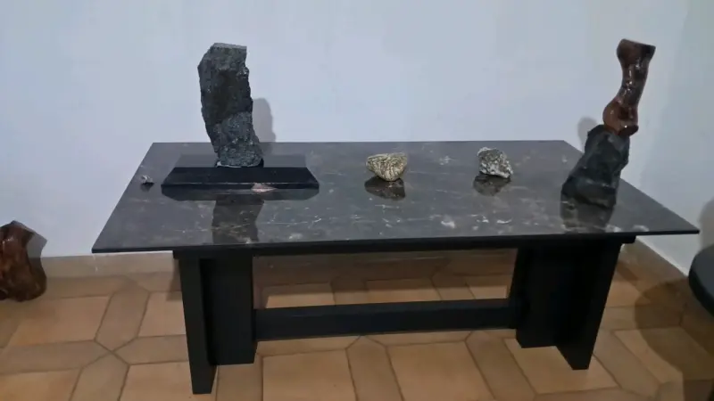 Mesa centro con cubierta italiana 1.20 x 60x47 alt - 3
