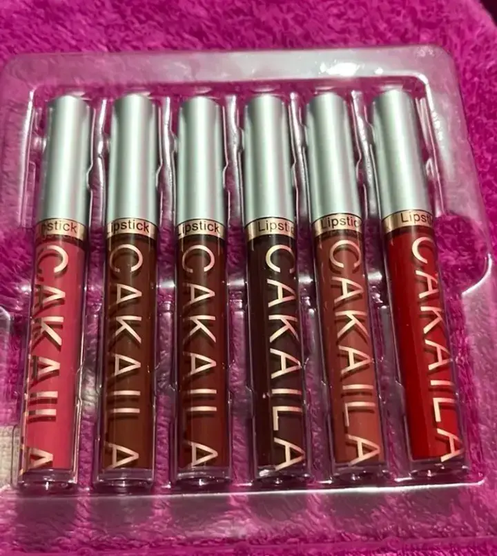 Set de Labiales Mate Cakaila 6 Colores - 3