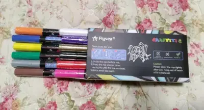 Set de 12 marcadores de pintura Flysea Graffiti - miniatura 3