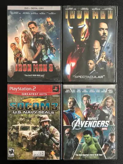 Colección de DVDs de Marvel e Iron Man - miniatura 1