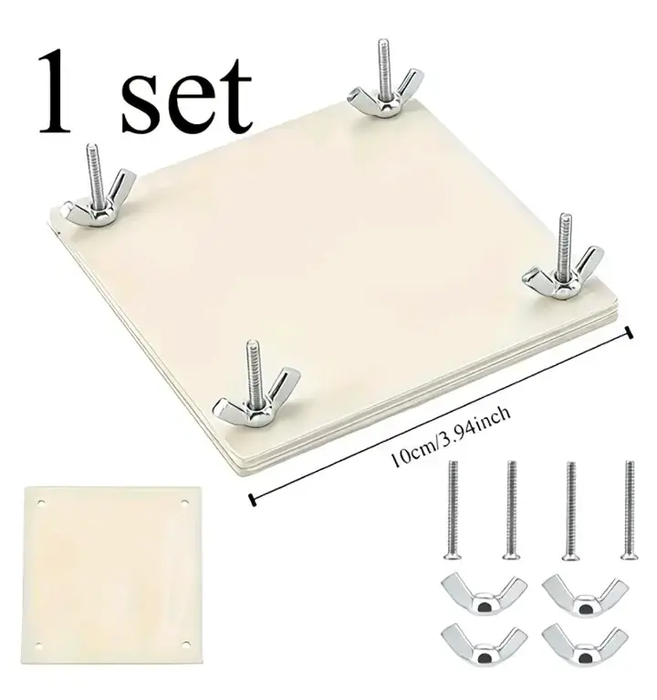 Prensa para flores de madera 10cm - 2