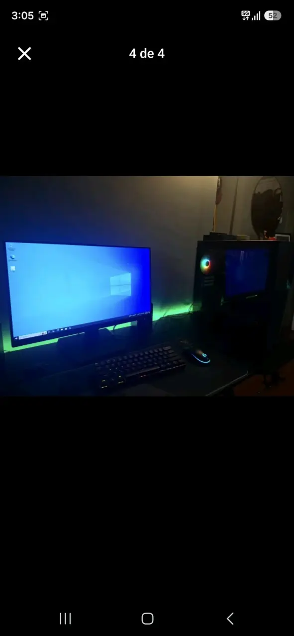 PC Gamer con AMD Ryzen 5 y RGB - 4