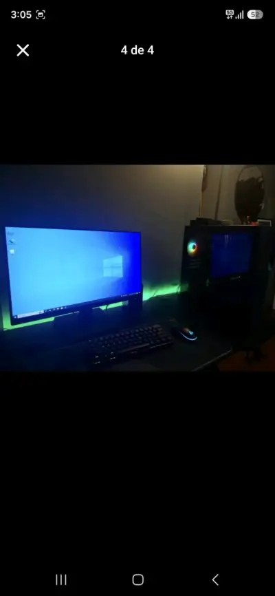 PC Gamer con AMD Ryzen 5 y RGB - miniatura 4