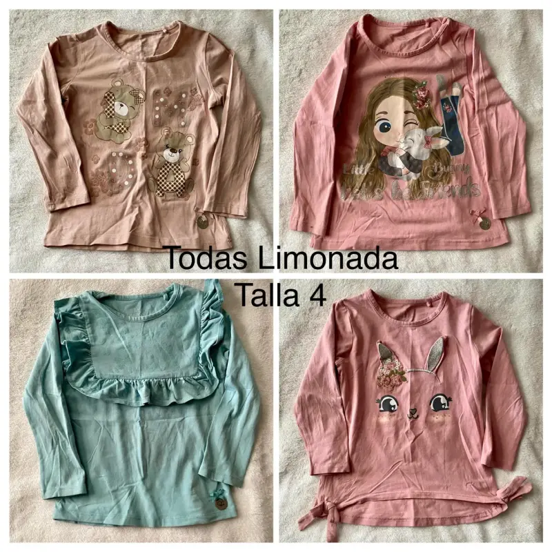 Lote de ropa niña talla 4-6 - 2