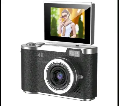 Cámara digital 4K con pantalla abatible - miniatura 1