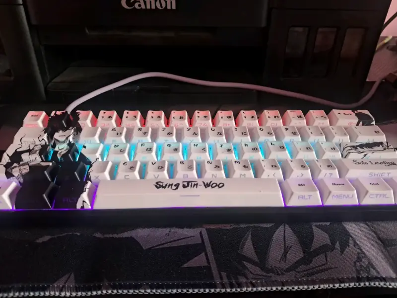 Teclado Gamer Onikuma G55 Solo Leveling RGB - 4