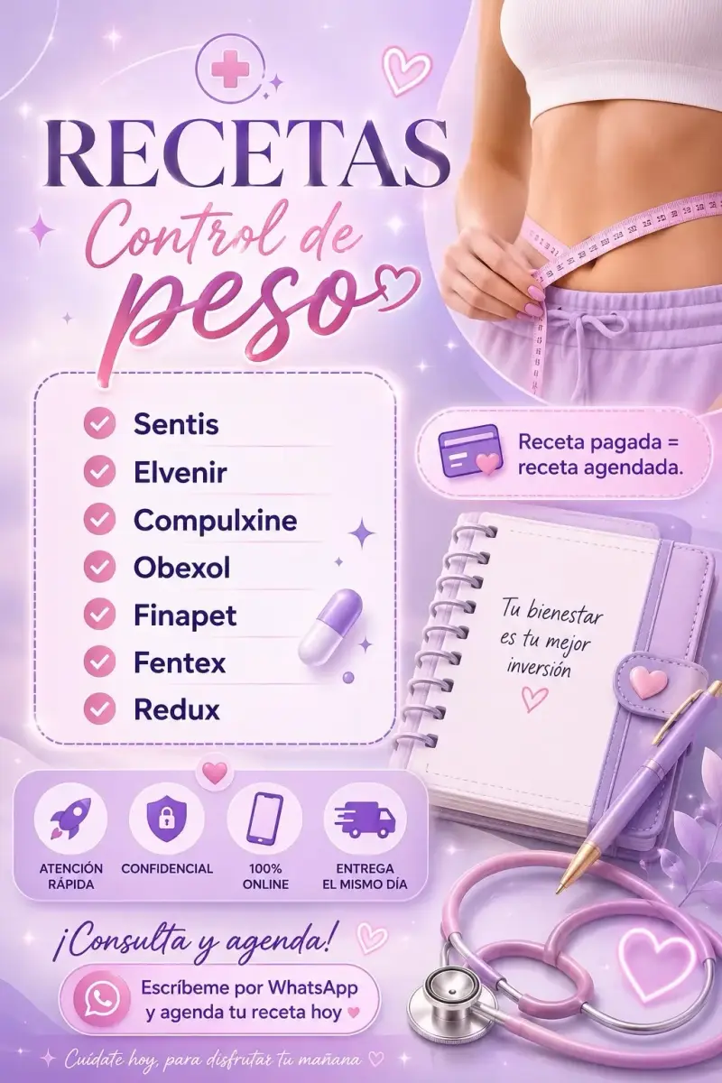 Receta de control de peso