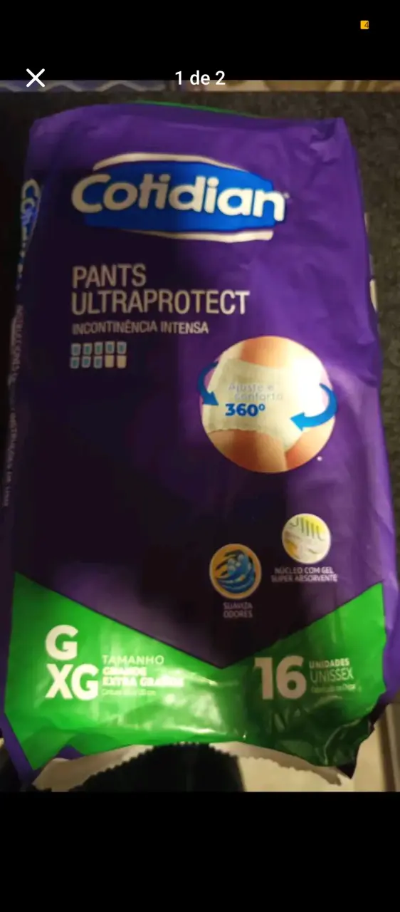 Pañales Cotidian Pants Ultraprotector G/XG 16 unid - 1