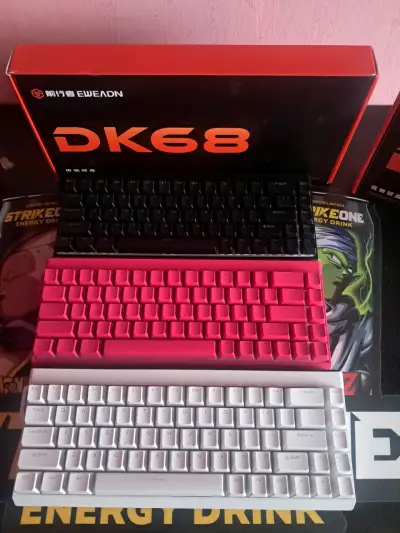 Teclado mecánico EWEADN DK68 RGB - miniatura 1