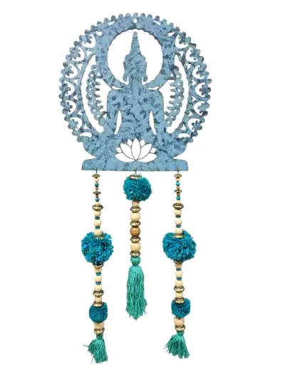 Colgante Buda decorativo- decoración Boho - miniatura 1