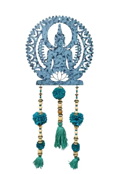 Colgante Buda decorativo- decoración Boho - miniatura 2
