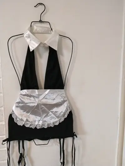 Conjunto de lencería sexy en encaje y satin - miniatura 1