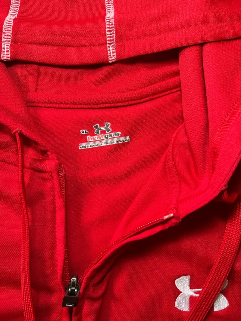 Polerón Under Armour HeatGear Rojo - 4