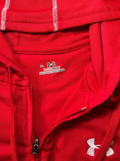 Polerón Under Armour HeatGear Rojo - miniatura 4