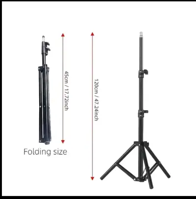 Trípode ajustable para celular con soporte estable - miniatura 3