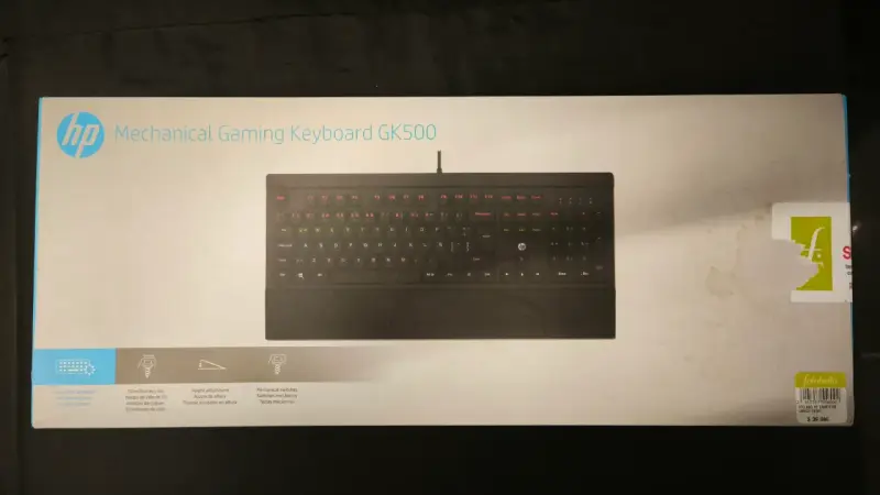 Teclado Mecánico Gaming HP GK500