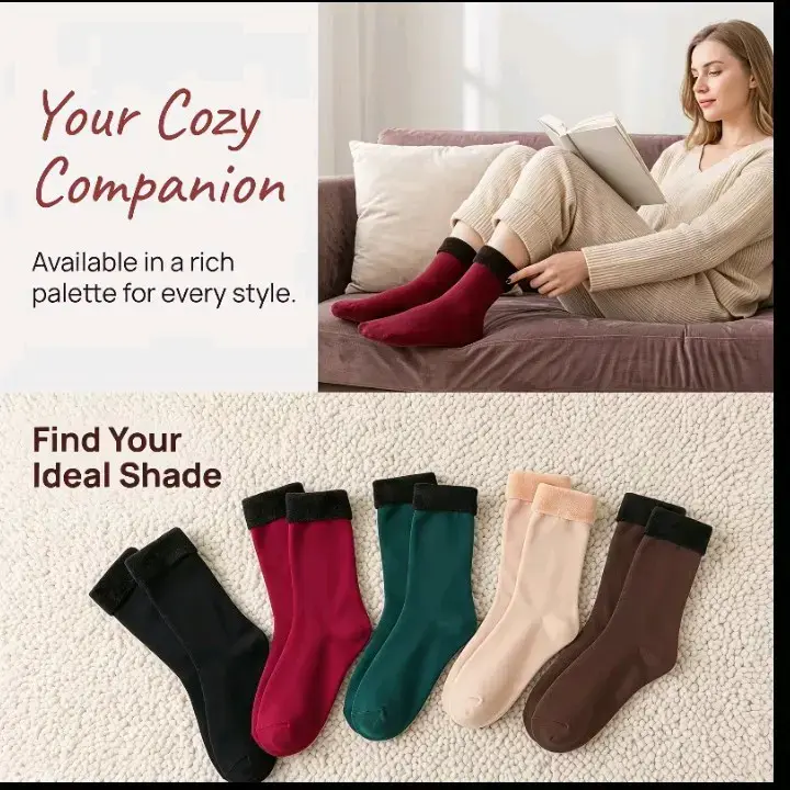 Calcetines térmicos de invierno para frío extremo - 3