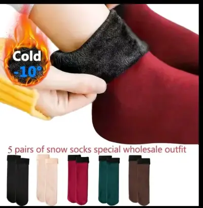 Calcetines térmicos de invierno para frío extremo - miniatura 4