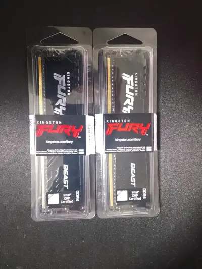 Memoria RAM Kingston Fury Beast DDR4 16GB - miniatura 1