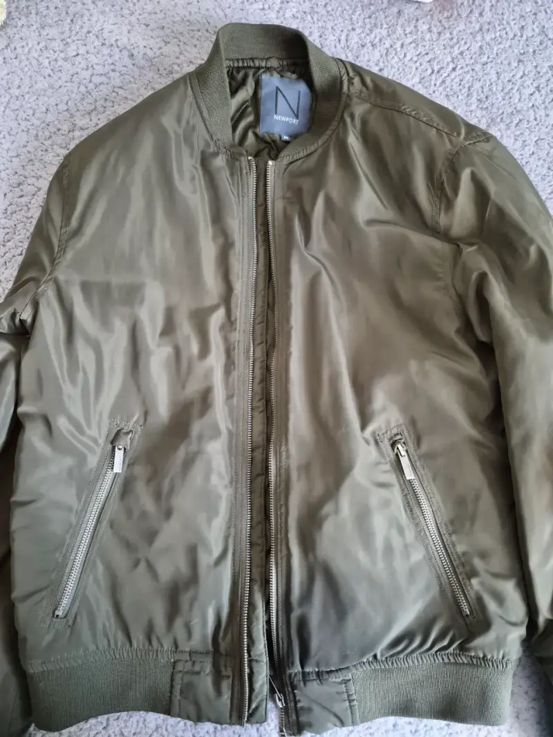 Chaqueta bomber verde militar Newport - 1
