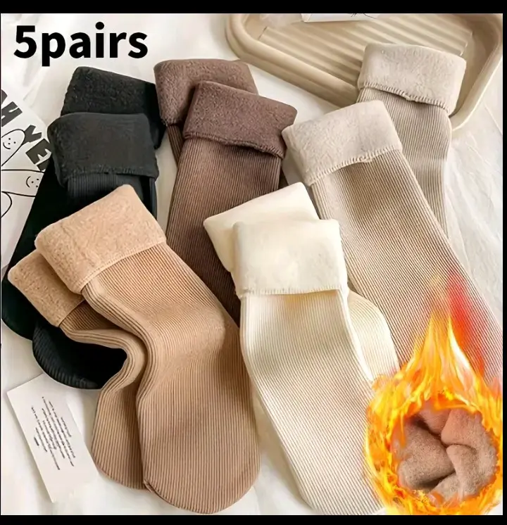 Calcetines térmicos de invierno para mujer - 1