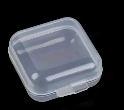 Set de 10 cajas plásticas transparentes pequeñas - miniatura 3