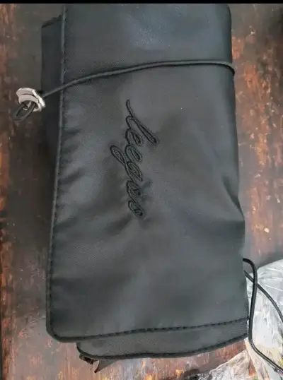 Organizador de maquillaje plegable negro - miniatura 5