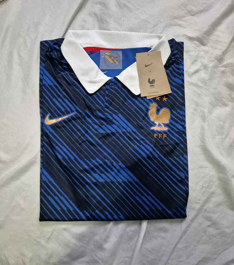 Camiseta Nike FFF Francia Azul Dri-FIT - 2