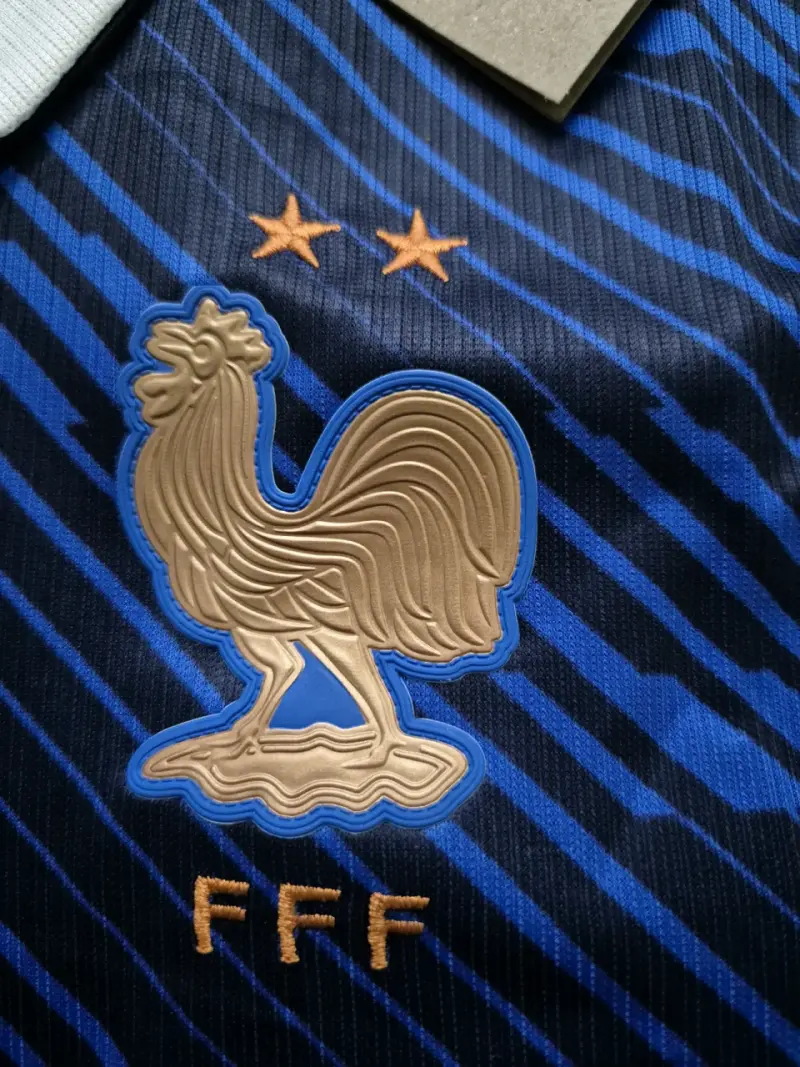 Camiseta Nike FFF Francia Azul Dri-FIT - 6