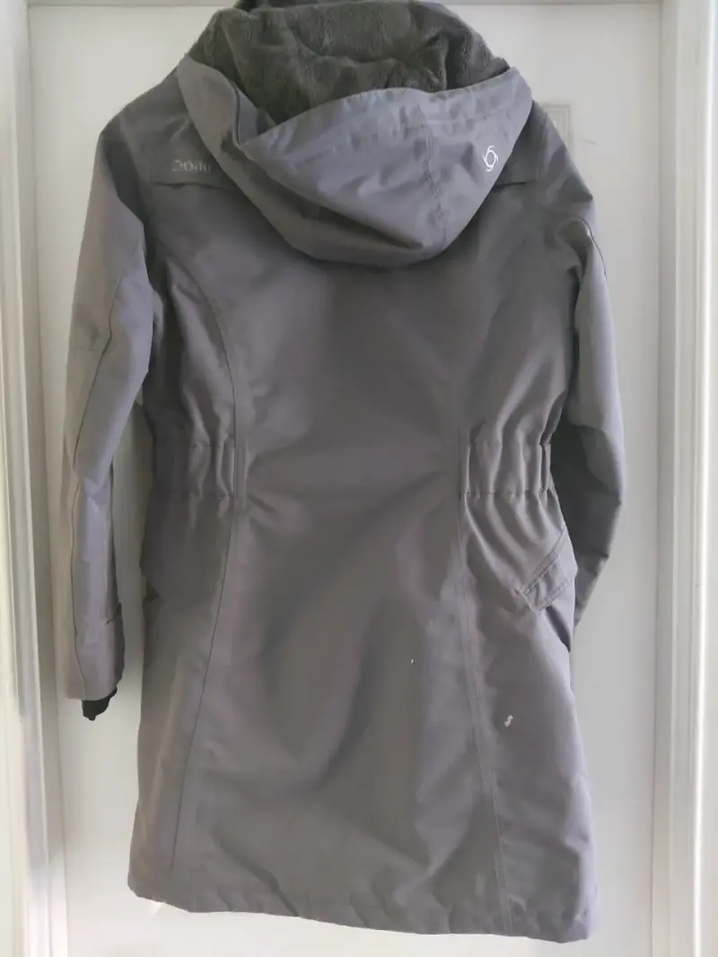 Abrigo técnico para mujer Doite Heritage gris - 3
