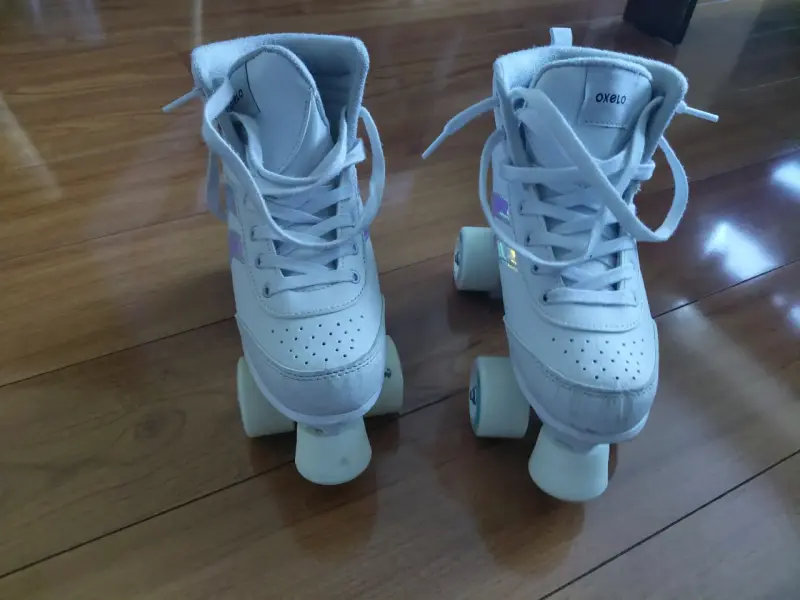 Patines de Cuatro Ruedas Blancos Oxelo - 3