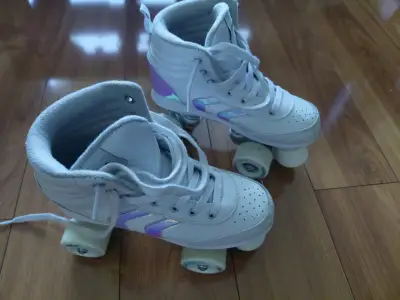 Patines de Cuatro Ruedas Blancos Oxelo - miniatura 4