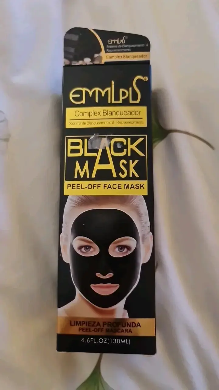 Mascarilla facial peel-off Emmiplus Black Mask