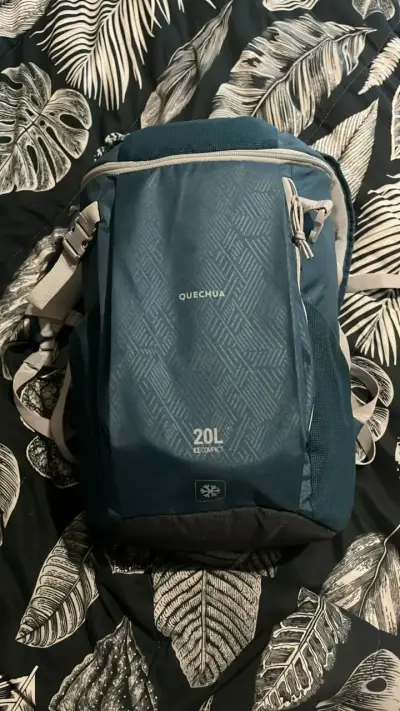 Mochila Quechua 20L Ice Compact azul - miniatura 1