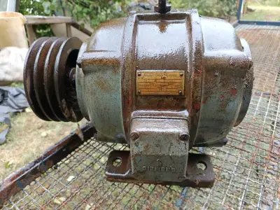 Motor eléctrico trifásico Siemens-Schuckert 5.5 kW - miniatura 4