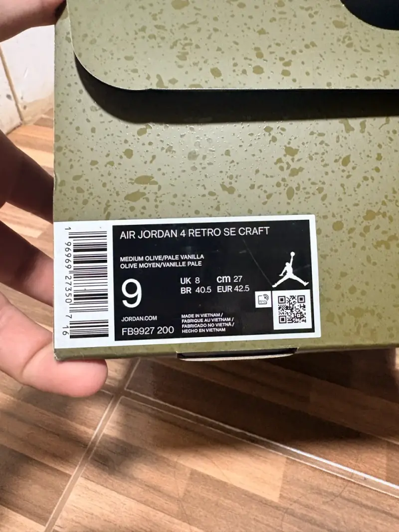 Jordan retro 4 SE CRAFT - 6