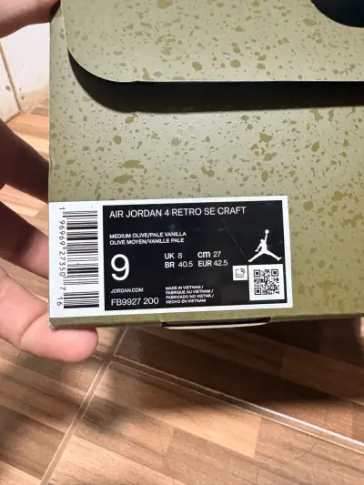 Jordan retro 4 SE CRAFT - miniatura 6