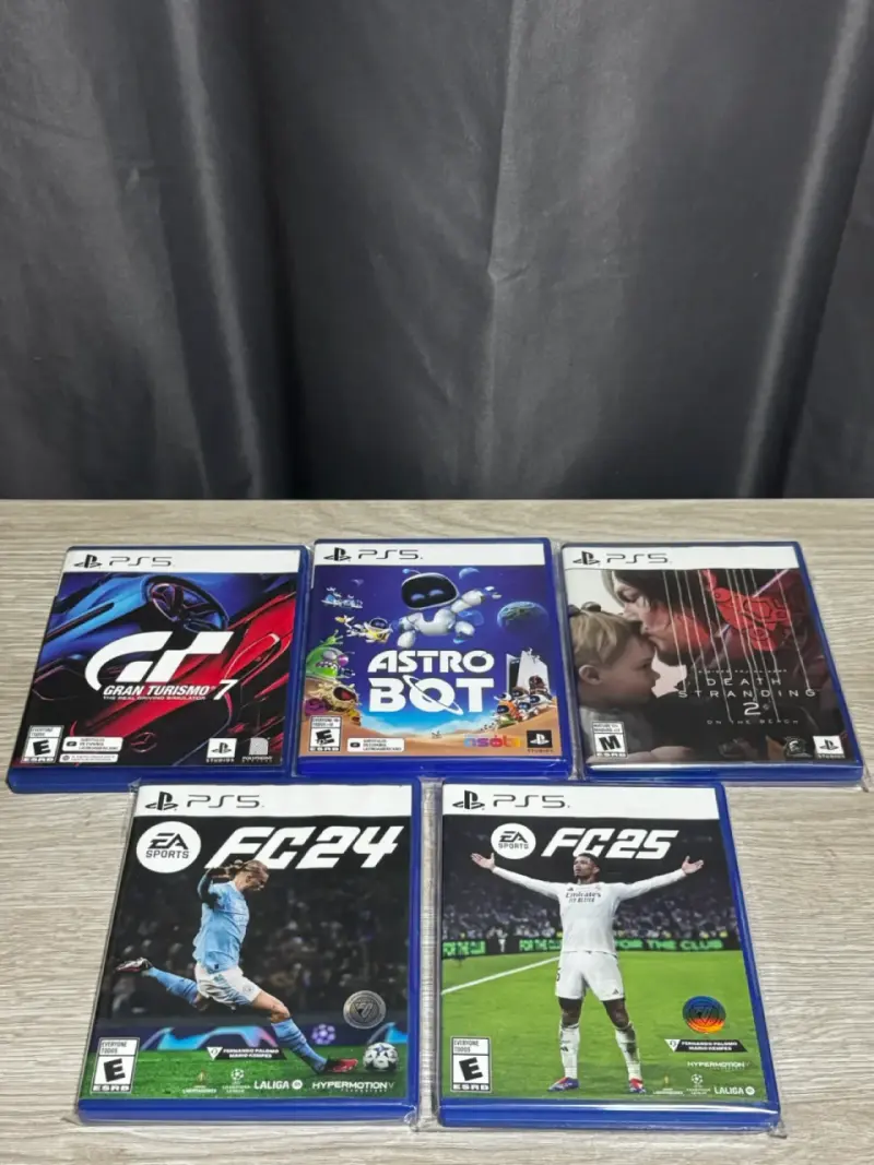 Juegos de PS5 distintos precios