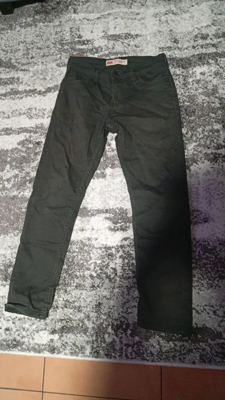 Jeans Levi's 502 Regular Taper verde oscuro - 1