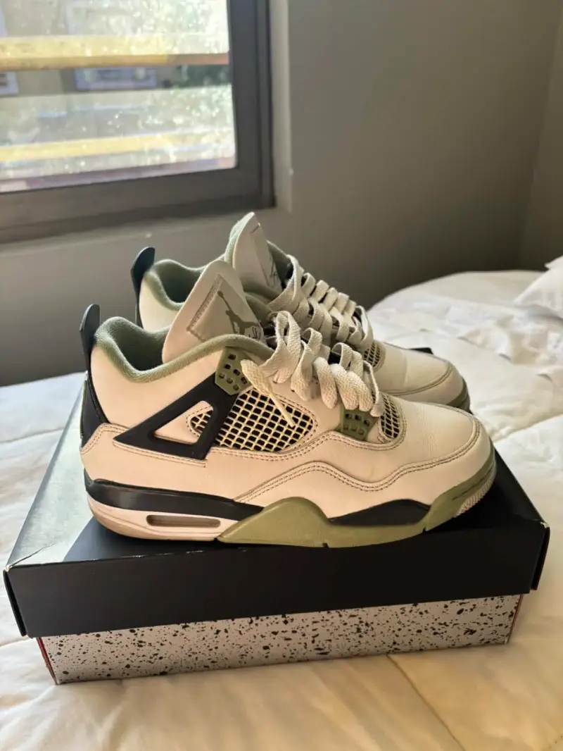 Air Jordan 4 Retro Oil Green (WMNS) - T37 CL - 2