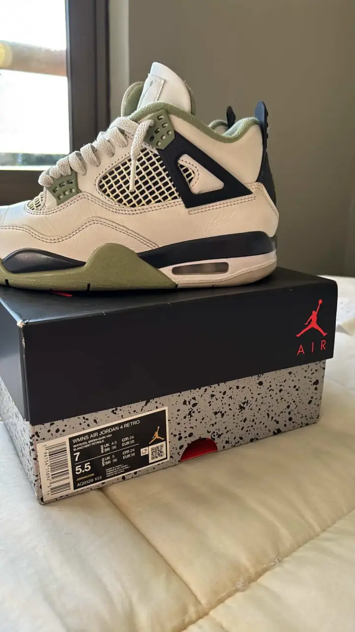 Air Jordan 4 Retro Oil Green (WMNS) - T37 CL - 3