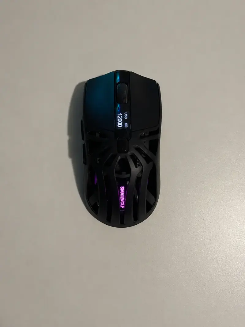 Mouse gaming inalámbrico Smailwolf Rs8