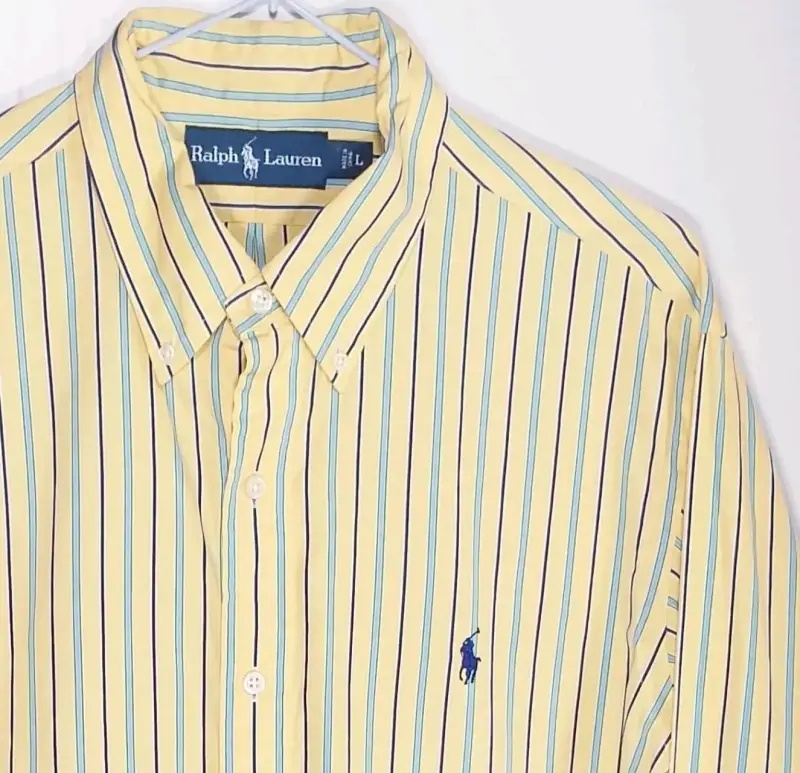 Camisa a rayas Ralph Lauren talla L para hombre - 2